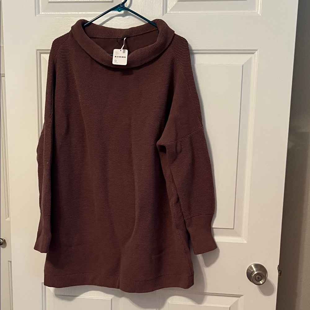 NWT Free people Ottoman Tunic in Nutmeg